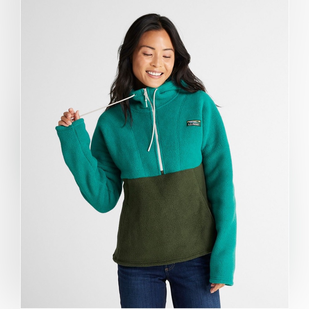 L.L.Bean Katahdin Fleece Half-Zip Hoodie